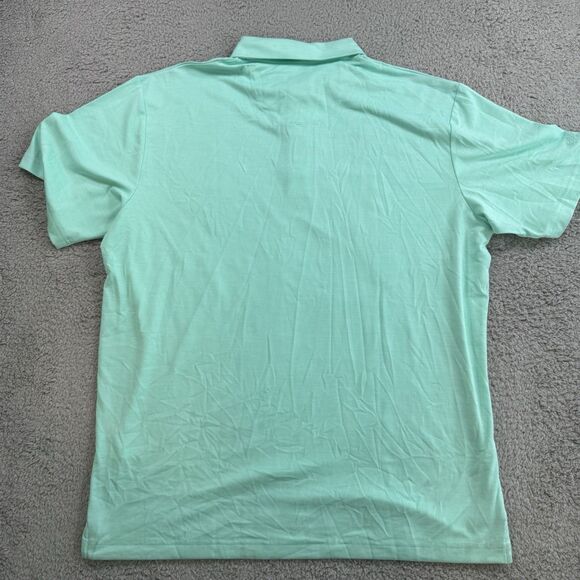 S Callaway Shirt Mens L Teal OptiDri Polo Performance Golf Short Sleeve NWT - Picture 7 of 8